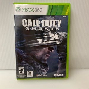 X BOX 360 - CALL OF DUTY Ghosts Video Game Rated Mature Audience